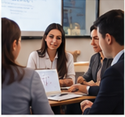 Reunión de trabajo de un equipo